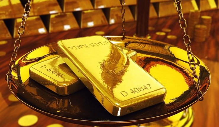 افت قیمت جهانی دلار باعث رشد طلا شد